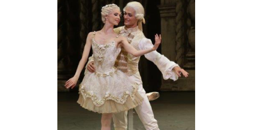 bella addormentata Svetlana Zakharova e Jacopo Tissi